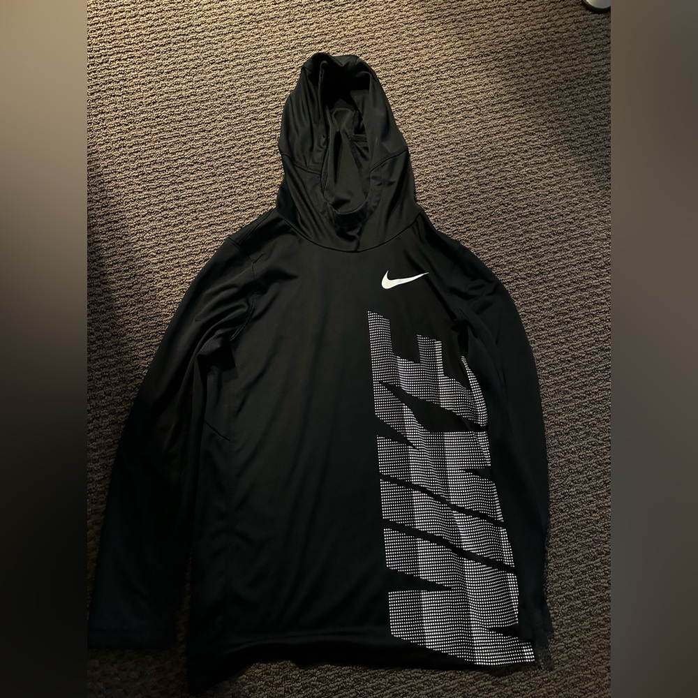 Nike Dri-Fit Hoodie(Y Medium)